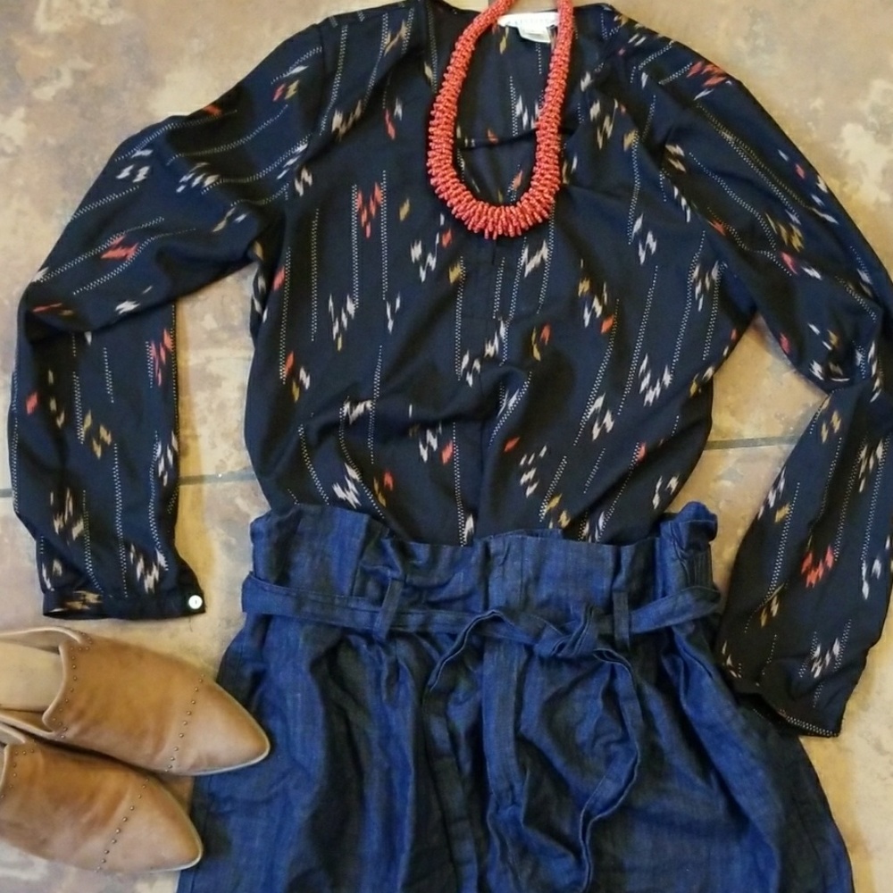 Printed blouse